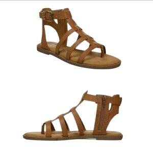 Zodiac Calypso Brown Gladiator Sandals Size 6M